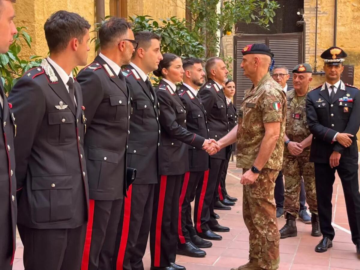 Si è conclusa la visita di Portolano alle Forze Armate in Sicilia - 