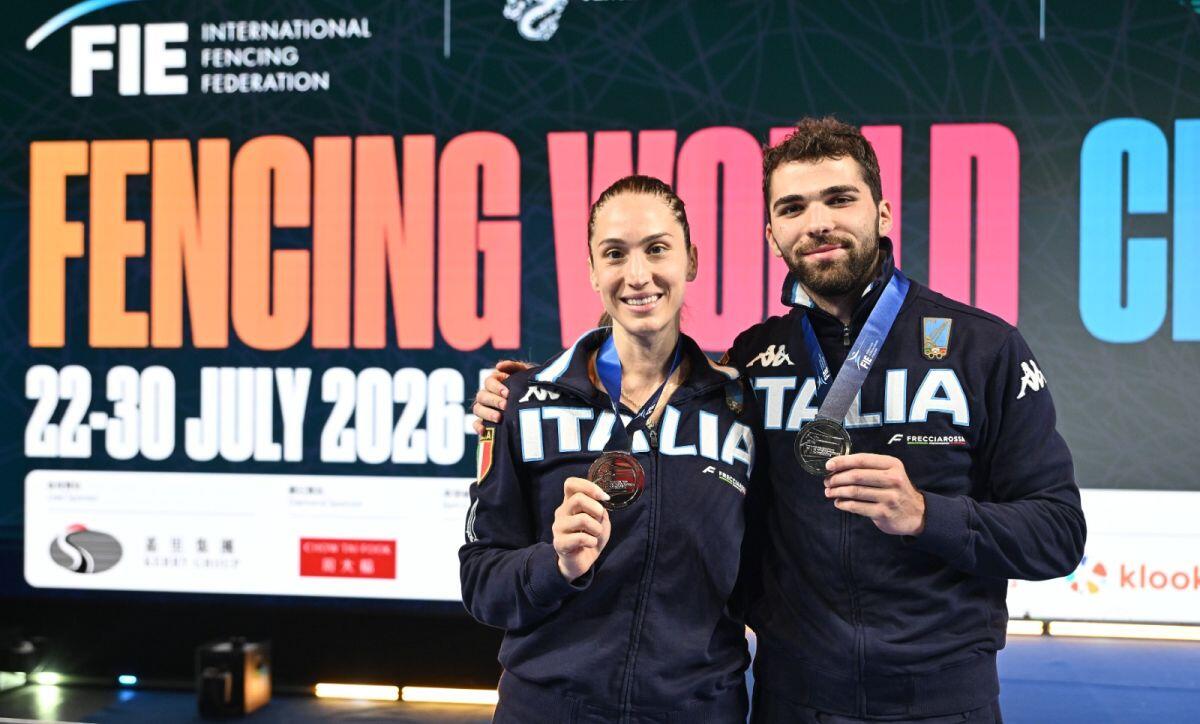 Subito due argenti azzurri ai Mondiali di scherma, Macchi e Rizzi sul podio - 