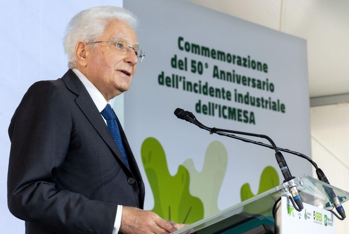 Seveso, Mattarella “Svolta per la cultura della sicurezza e della prevenzione” - 
