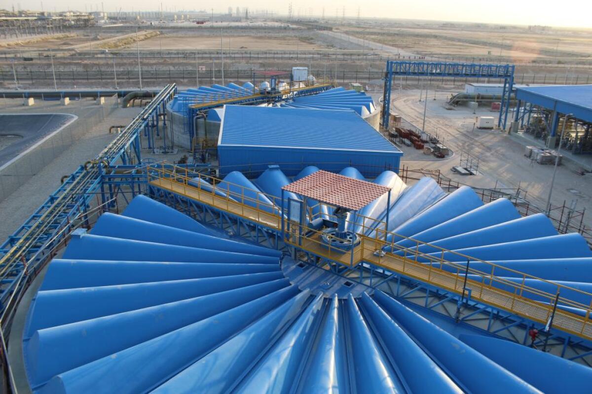 Webuild, operativo l’impianto di trattamento acque Zuluf di Fisia - 