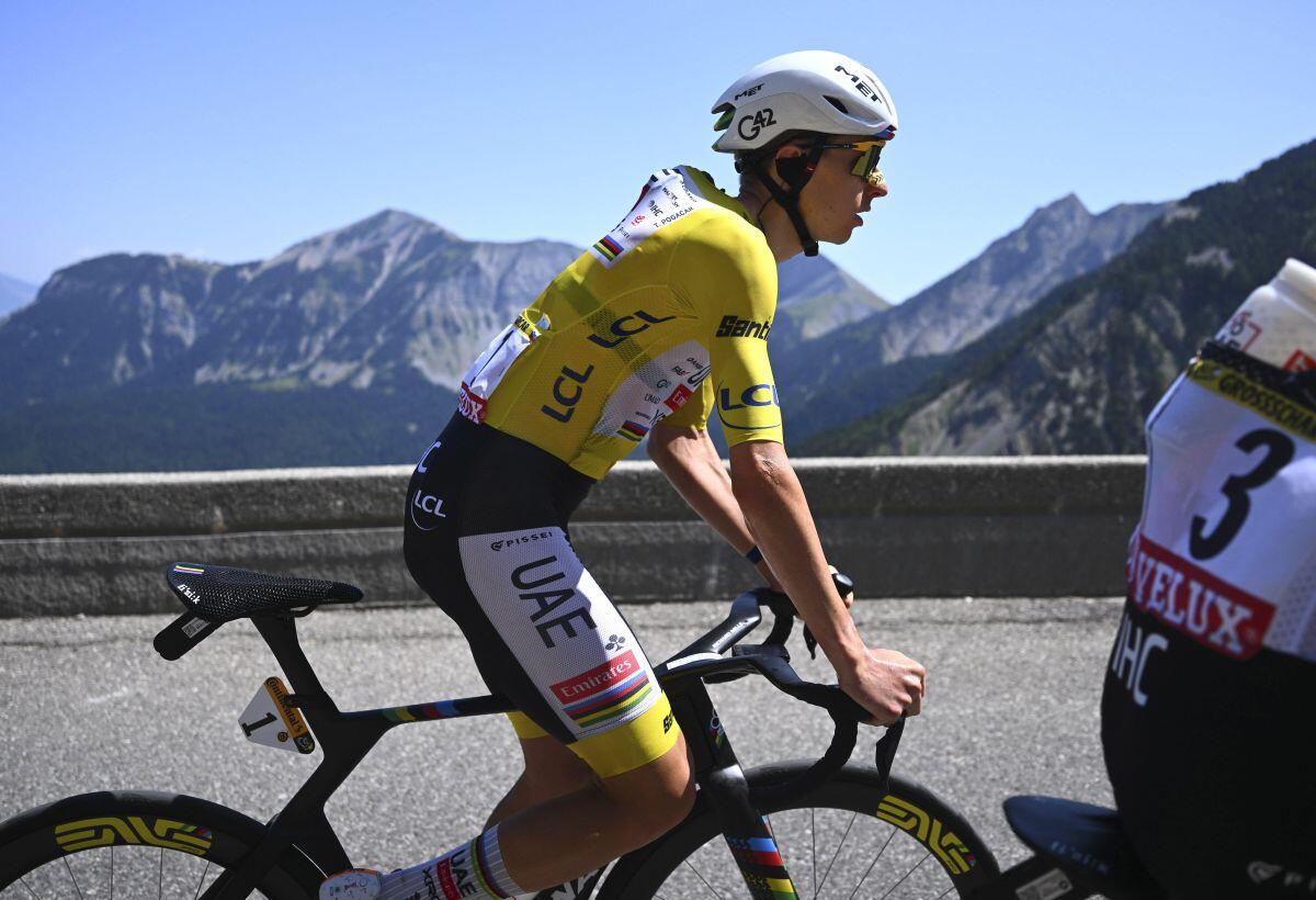 Al Tour acuto del leader Pogacar anche sull’Alpe d’Huez - 