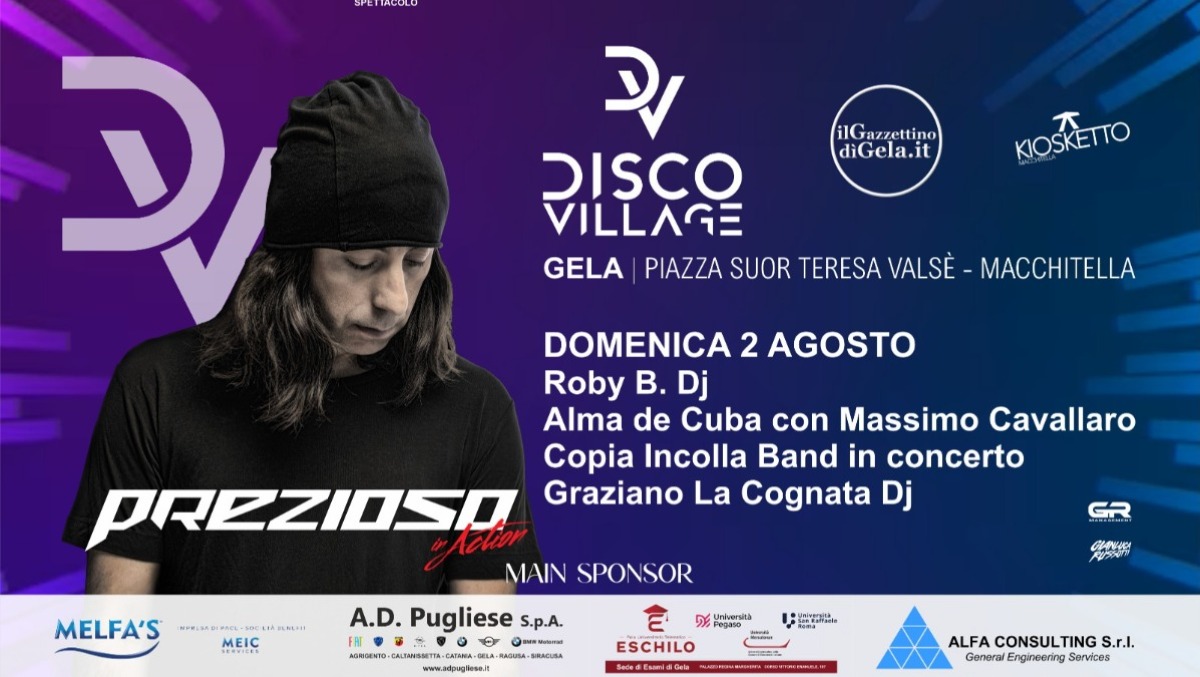 Dj Prezioso al Disco Village: Gela esplode di dance e nostalgia  - 