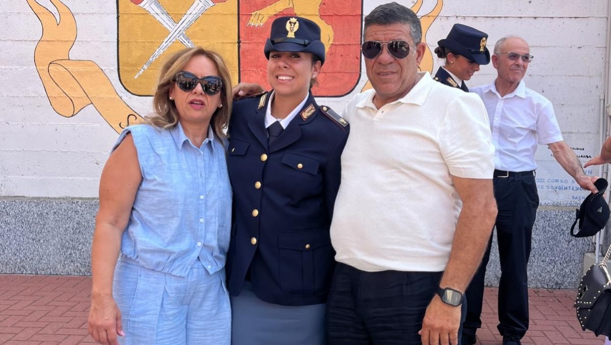 Giovane gelese entra in Polizia  - 