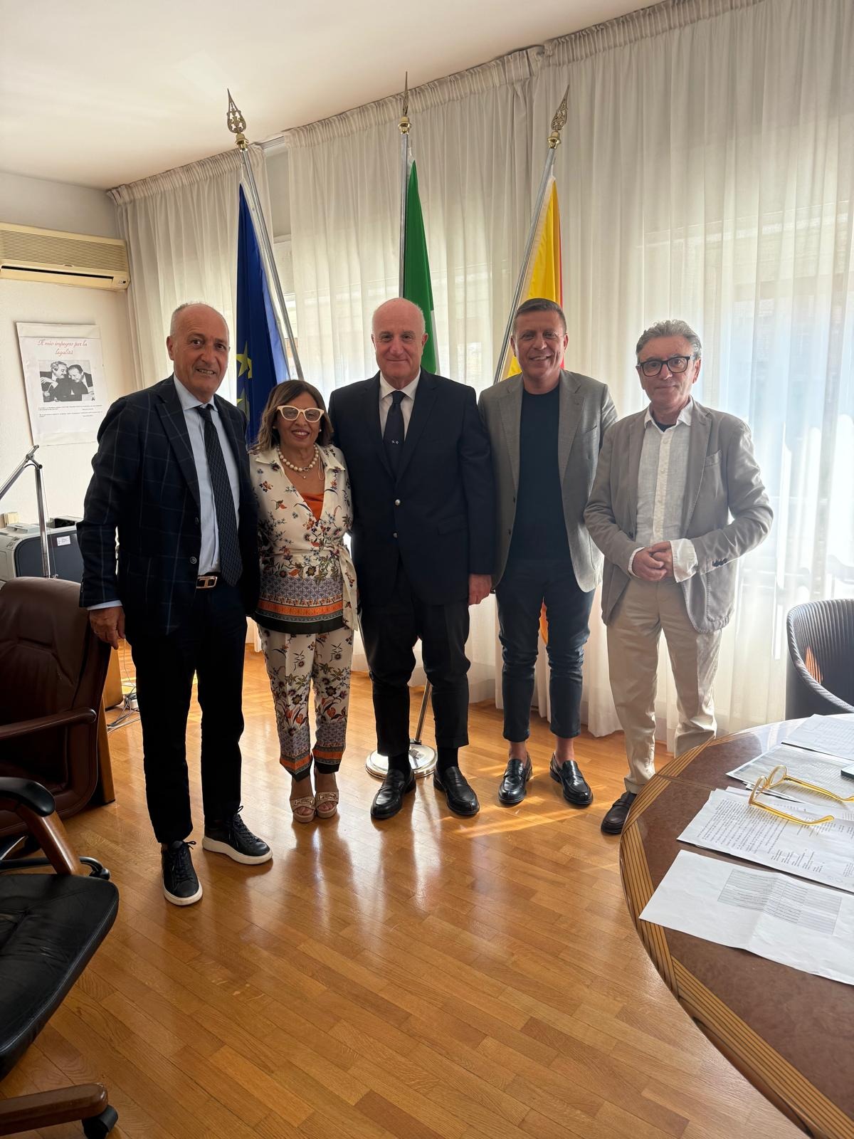 Incontro positivo con l'assessore Caruso  - 