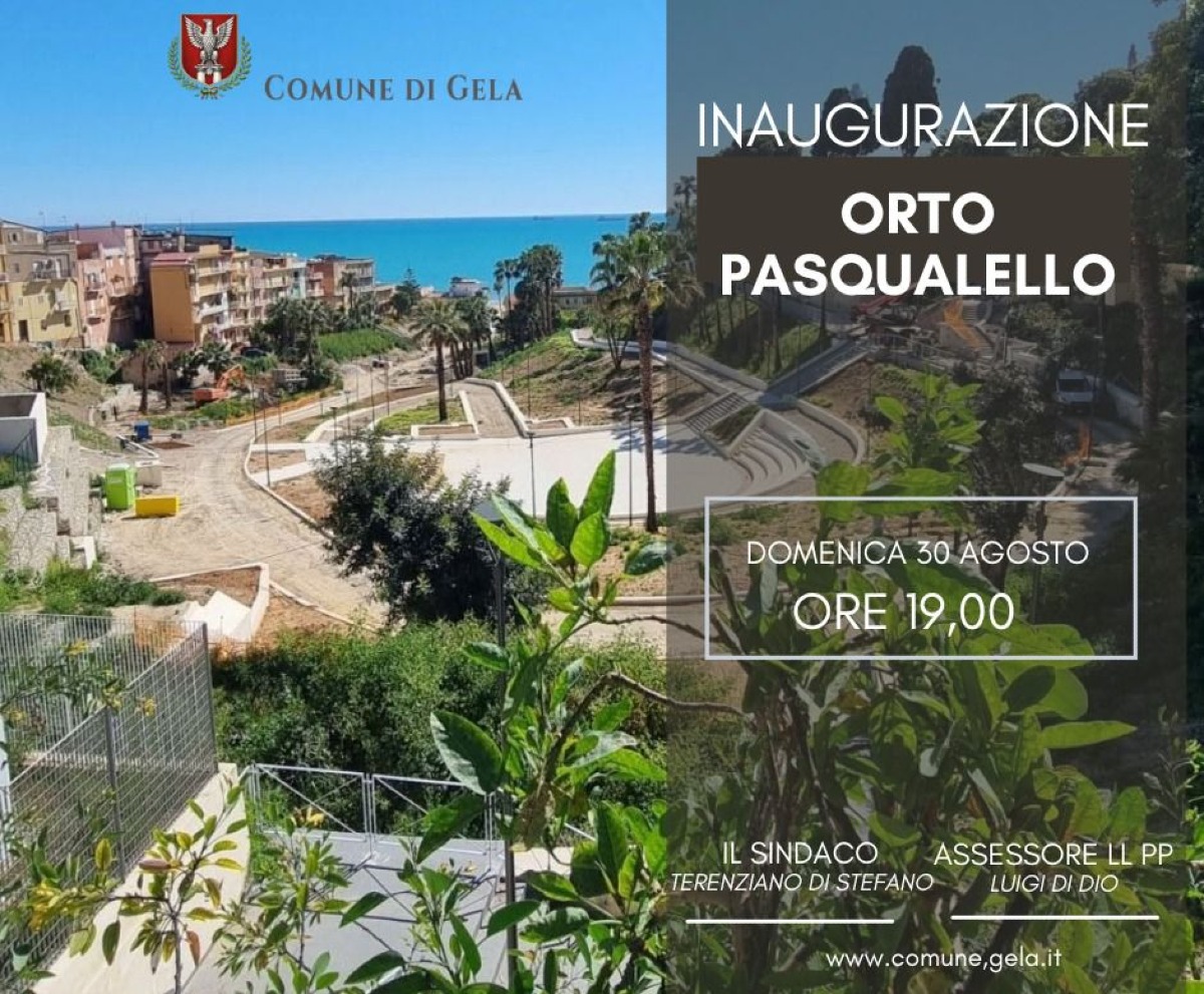 Orto Pasqualello, completati i lavori PNRR - 