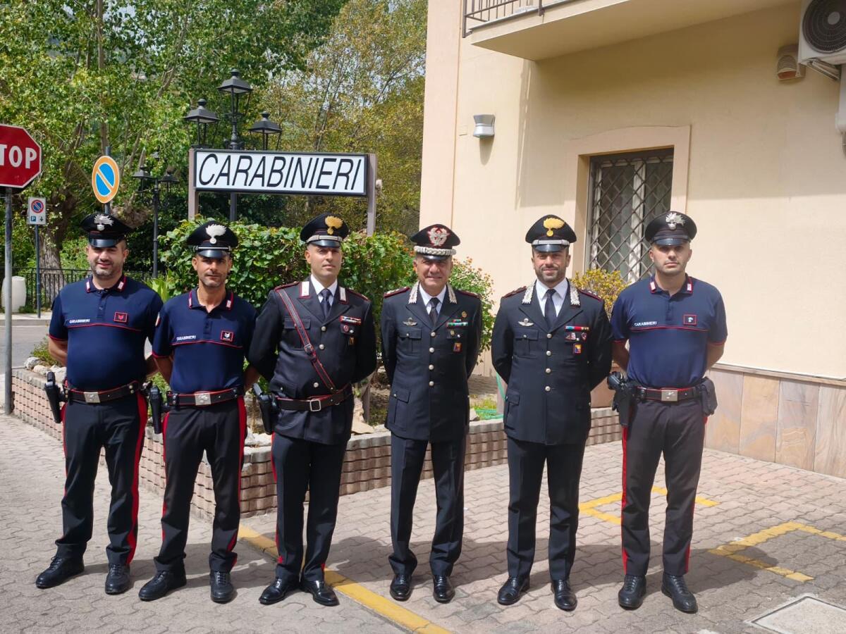Il Comandante della Legione Carabinieri “Sicilia” Ubaldo Del Monaco in visita alle Stazioni di Piraino e Sinagra - 