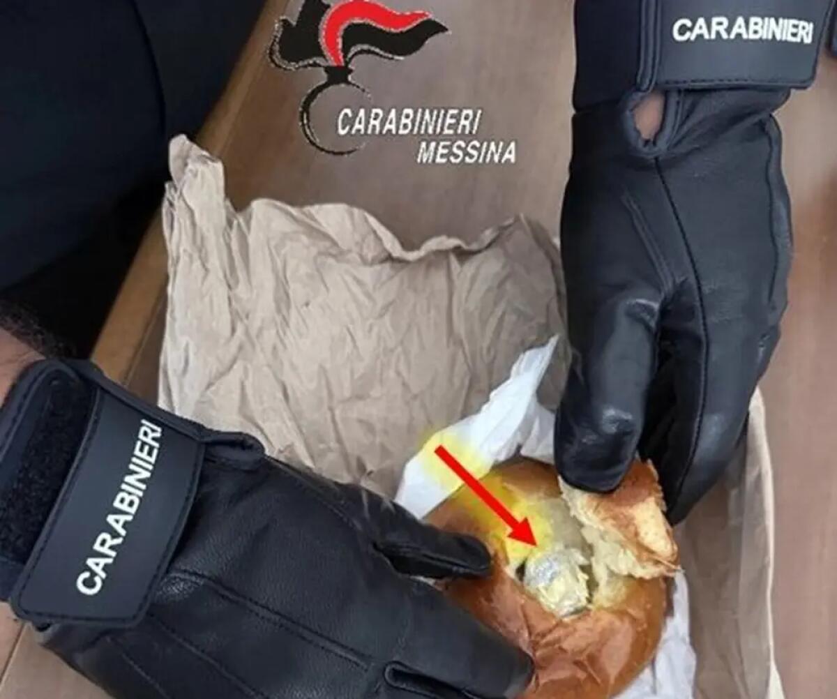 Cocaina nascosta nella brioche per un conoscente ricoverato, 39enne arrestata a Messina - 