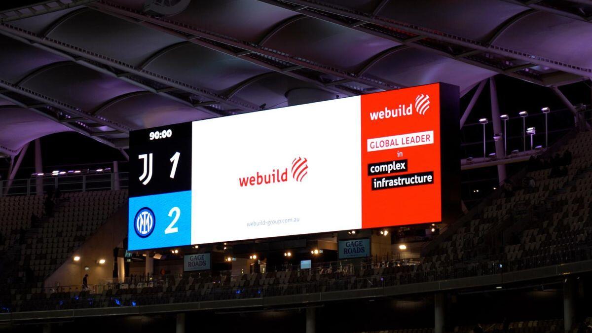Webuild sostiene il calcio italiano a Perth con Milan, Inter, Juventus e Palermo - 