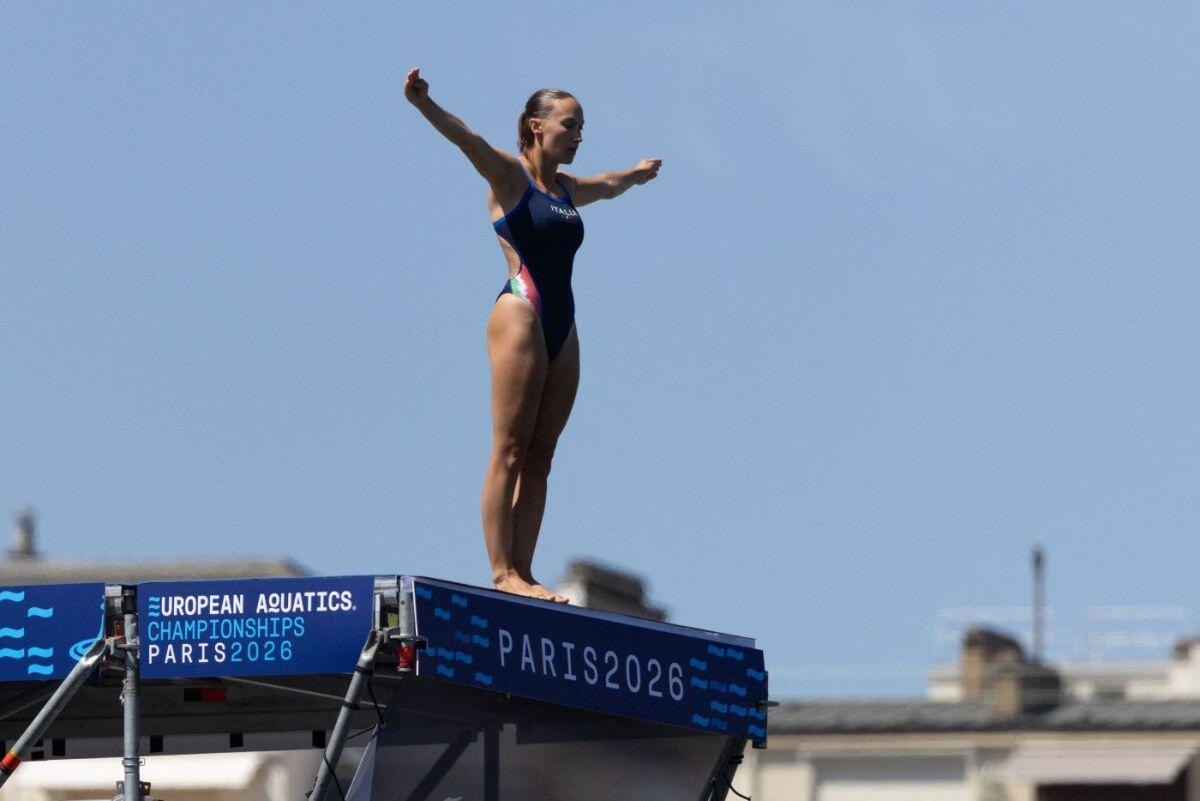 L’azzurra Cosetti è d’argento agli Europei di tuffi dalle grandi altezze - 