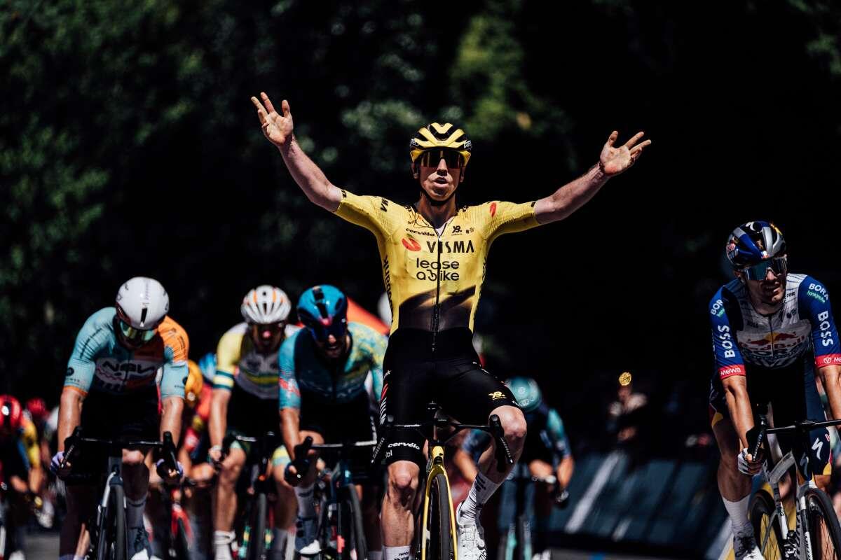 Brennan vince la seconda tappa della Vuelta, Pogacar resta in maglia rossa - 