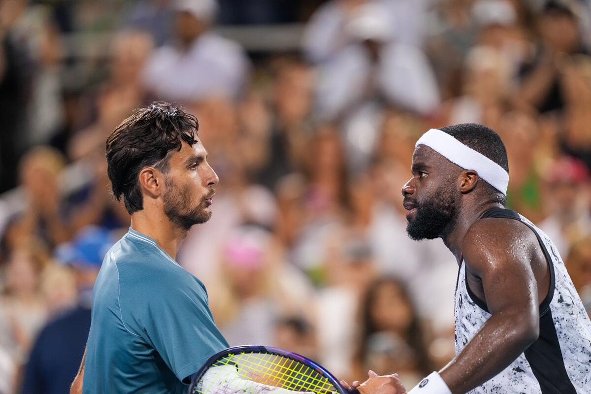 Musetti eliminato ai quarti a Cincinnati, Tiafoe in semifinale - 