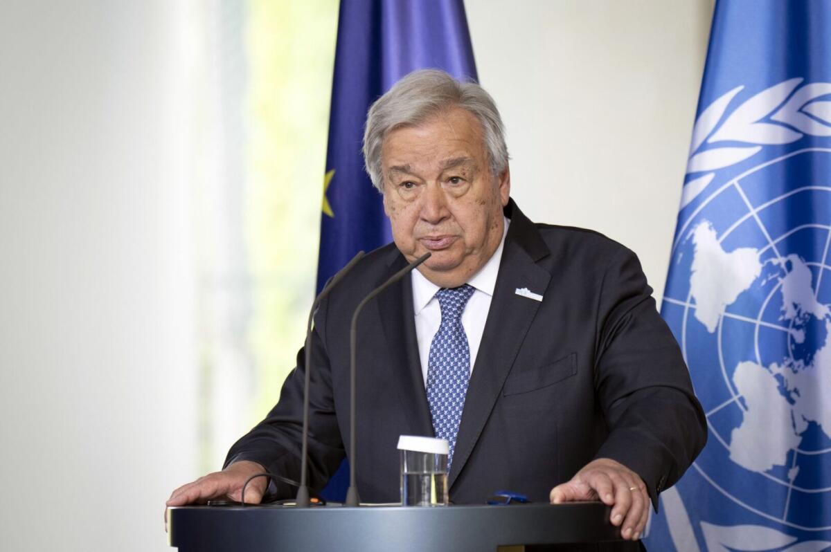 Guterres “Iran e Usa riprendano negoziati, non esiste soluzione militare” - 