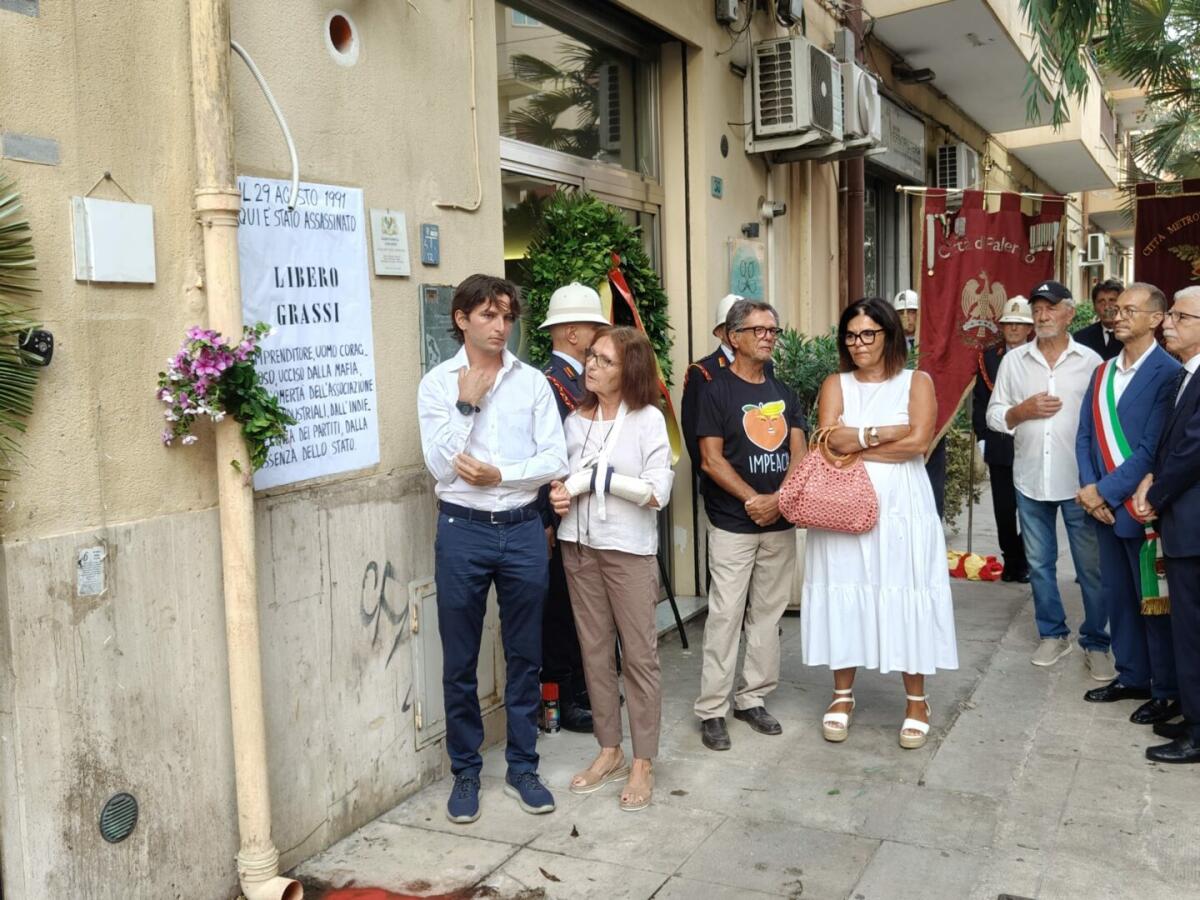 Palermo ricorda Libero Grassi ucciso 35 anni fa dalla mafia - 