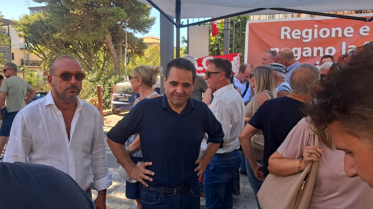 Mannino (Cgil)  a Gela alla protesta su sanità pubblica - 