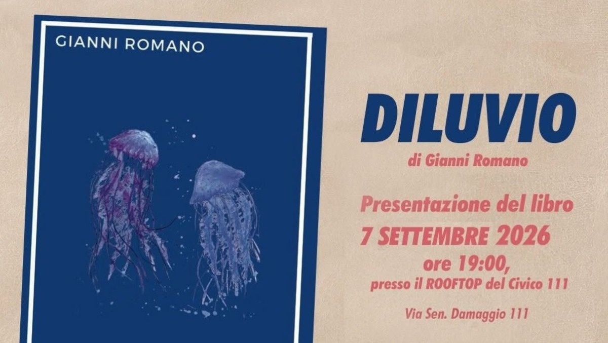 Stasera presentazione di "Diluvio", libro di Gianni Romano - 