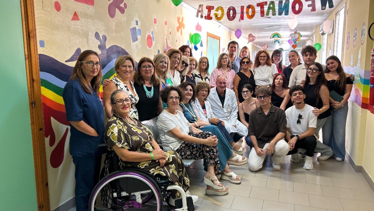 I colori dell’arcobaleno al reparto di pediatria  - 