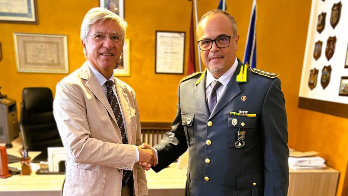 Visita istituzionale del nuovo comandante provinciale della Guardia di Finanza  - 