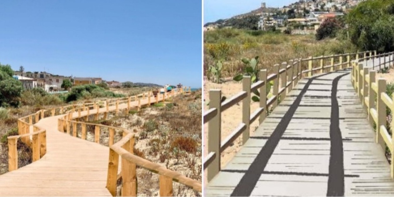 In aula primo tratto della passeggiata Manfria- Roccazzelle - 