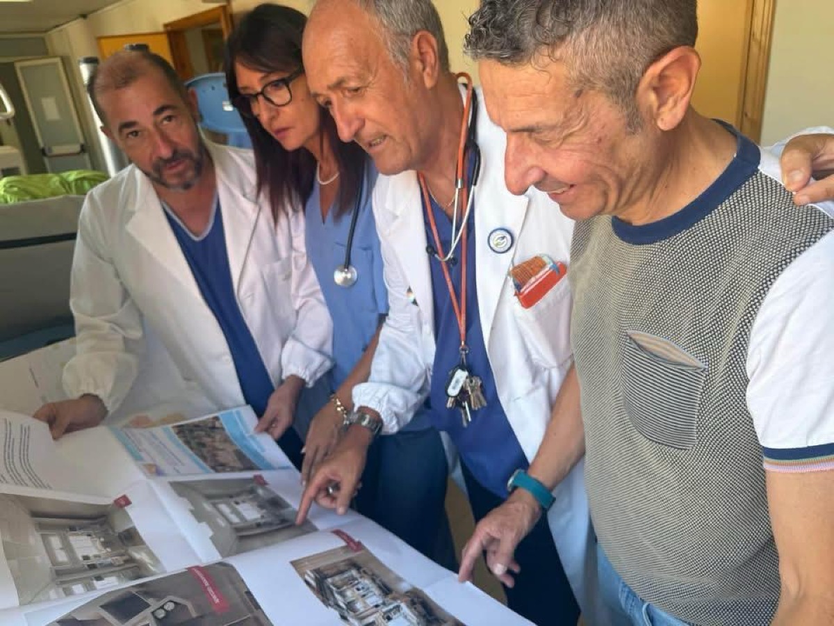 Consegnati i lavori della nuova UOC Medicina del V. Emanuele - 