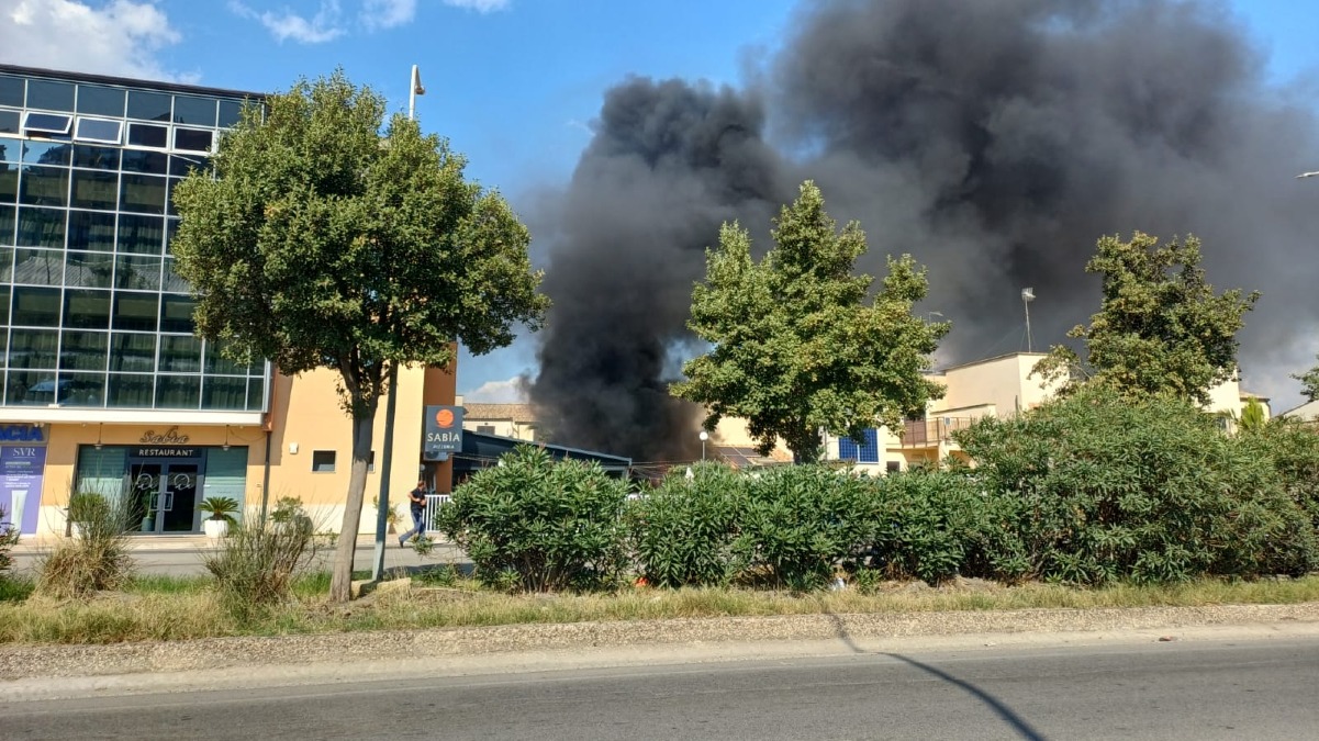 Incendio in una casa a Marchitello  - 