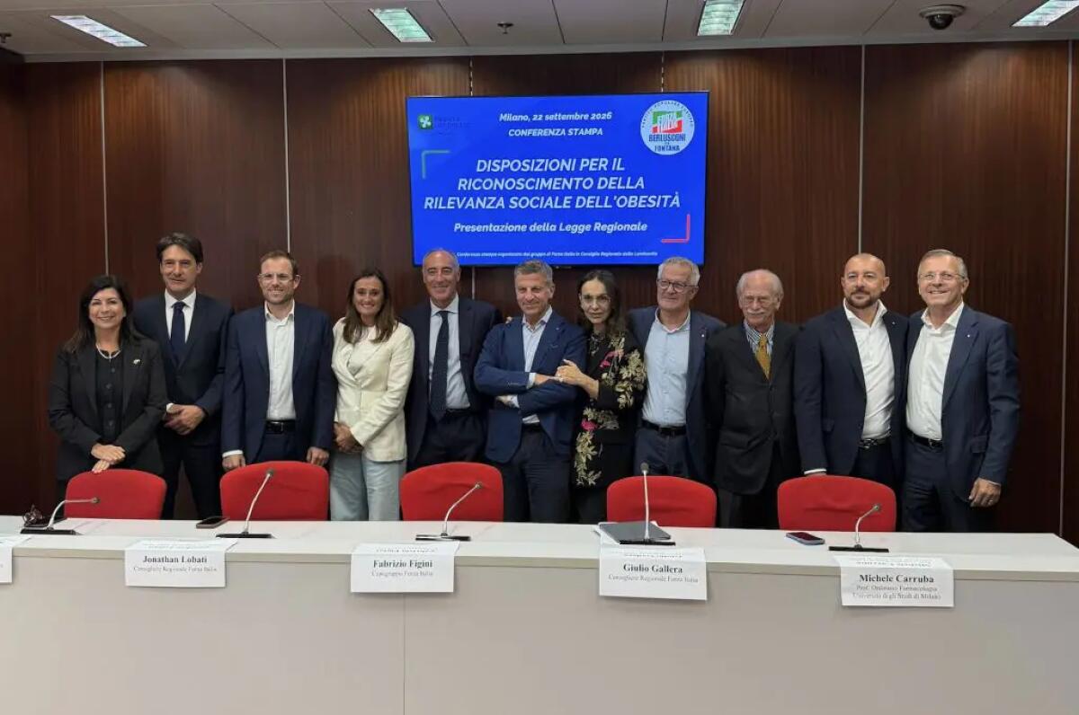 Obesità, la Lombardia prima regione a dare attuazione alla legge nazionale - 
