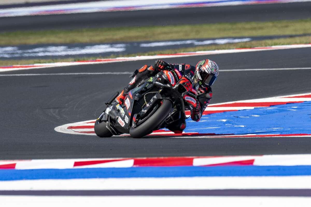 Bezzecchi precede Marc Marquez nella Practice di MotoGp a Misano - 