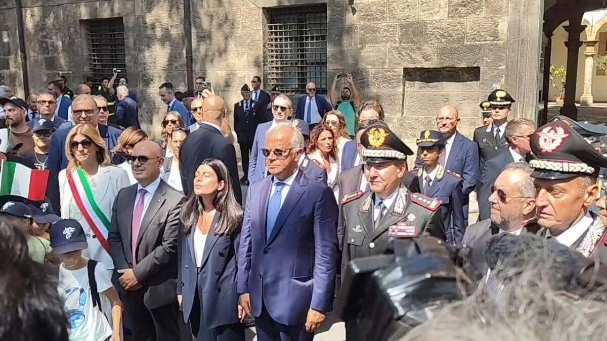 Palermo ricorda Dalla Chiesa a 44 anni dall’eccidio mafioso, presente Piantedosi - 