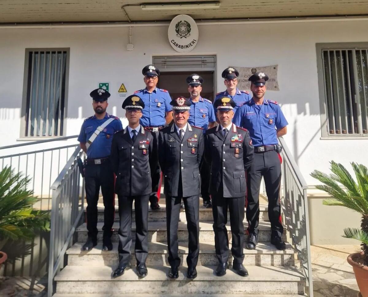 Il Comandante della Legione Carabinieri “Sicilia” Del Monaco in visita alle stazioni di Ciminna e Ficarazzi nel Palermitano - 