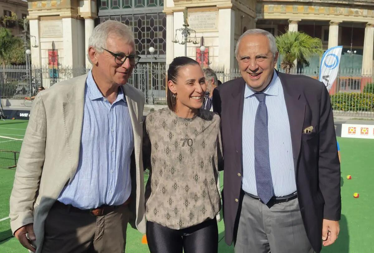 A Palermo grande festa per “Tennis in Piazza” con Flavia Pennetta - 