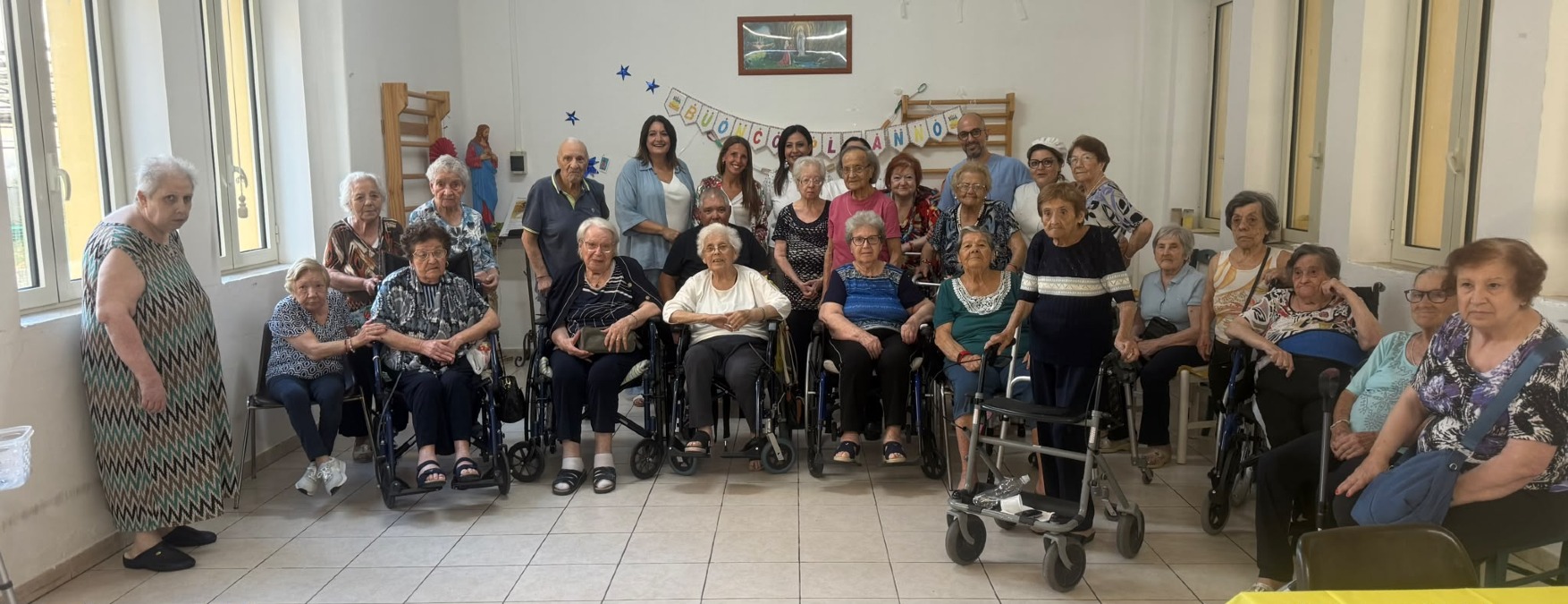 Festa bipartitisan dei nonni all'Ipab Aldisio - 