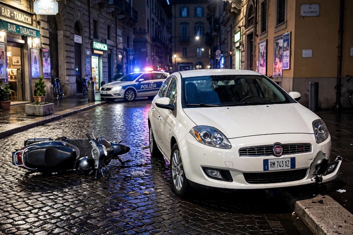 Gela,scontro tra auto e ciclomotore: 4 feriti - 