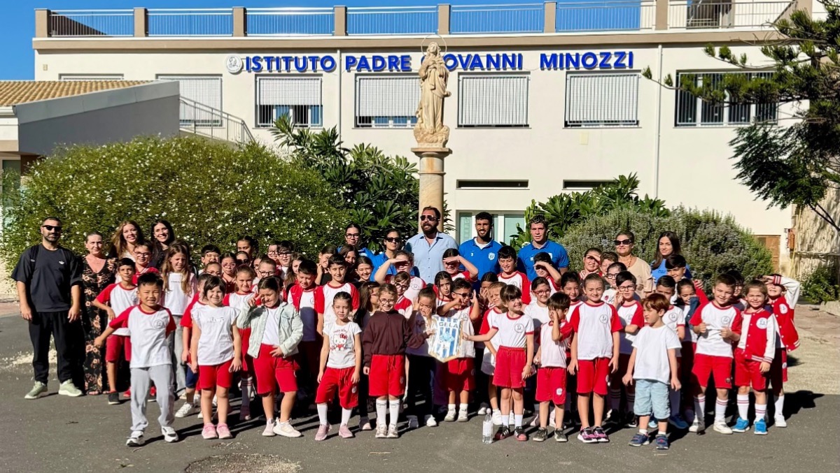 Il Gela calcio incontra i piccoli del “Don Minozzi” - 