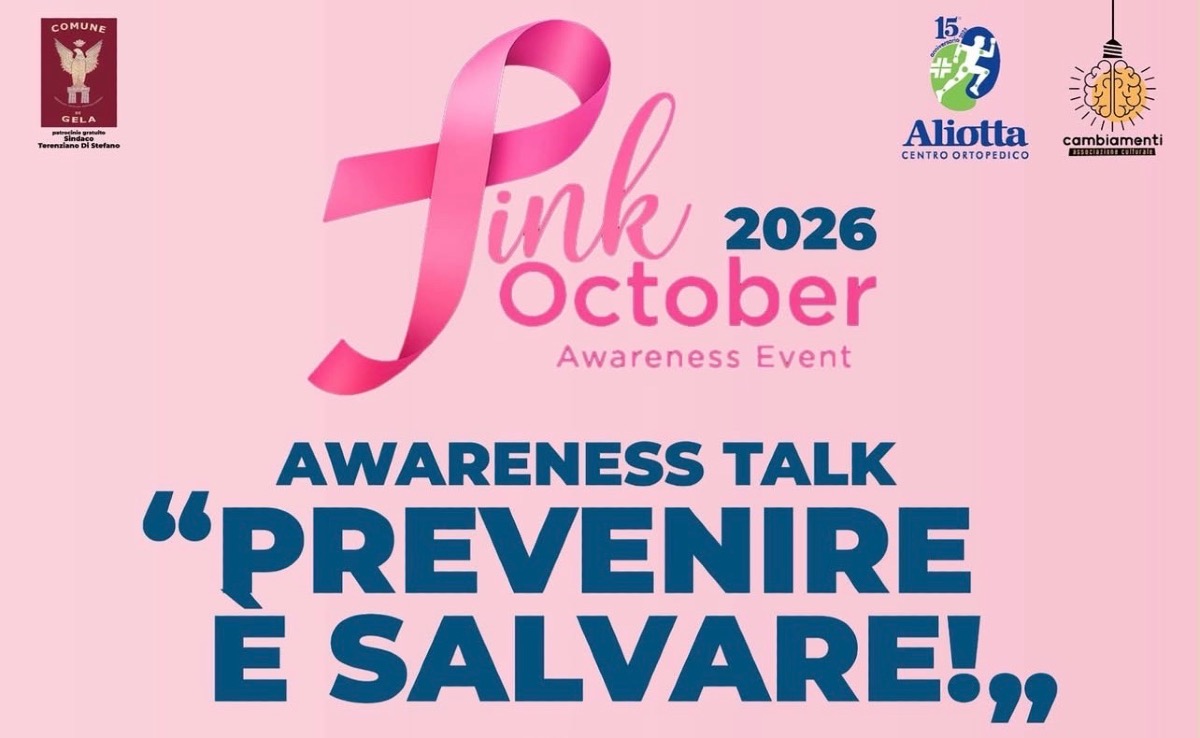 Torna a Gela il Pink October - 