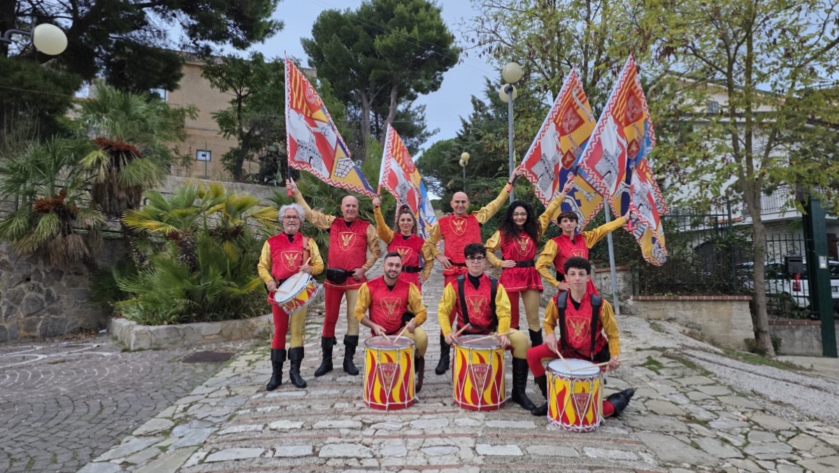 Gela al raduno degli sbandieratori di Sicilia - 