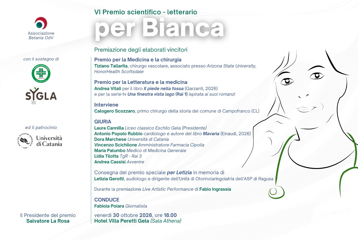 "Per Bianca", riconoscimenti a Tallarita e Vitali - 