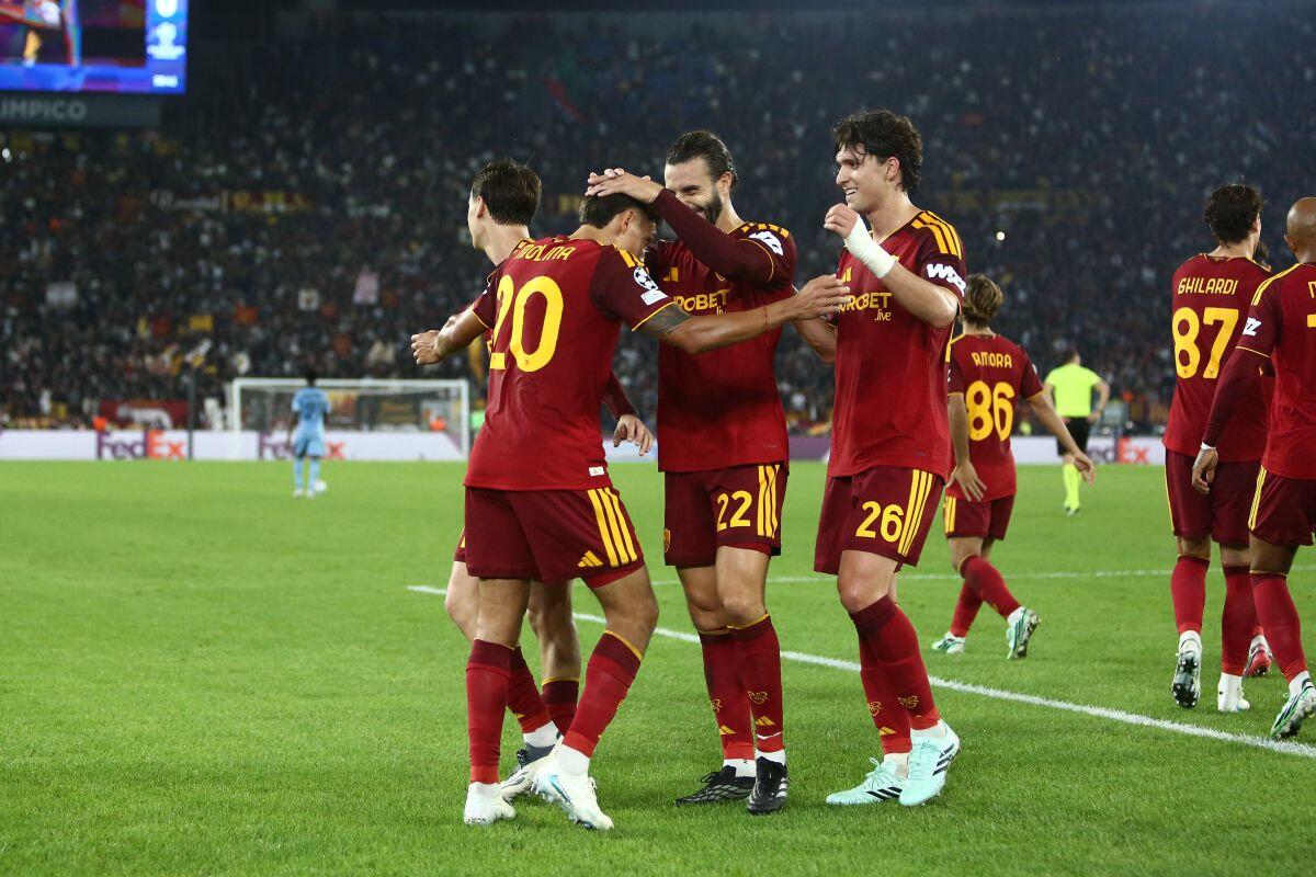 Poker giallorosso in Champions, la Roma travolge lo Slovan Bratislava 4-0 - 