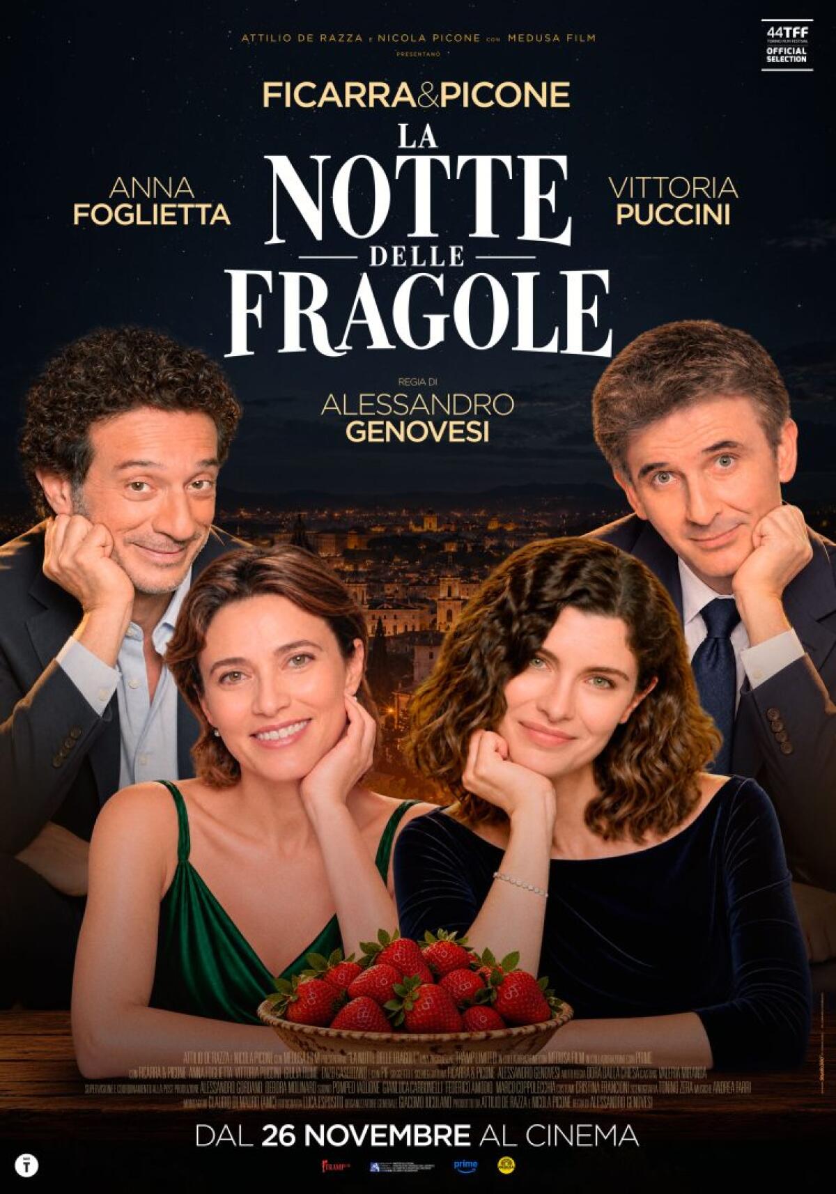 Ficarra e Picone tornano in sala dal 26 novembre con “La notte delle fragole” - 