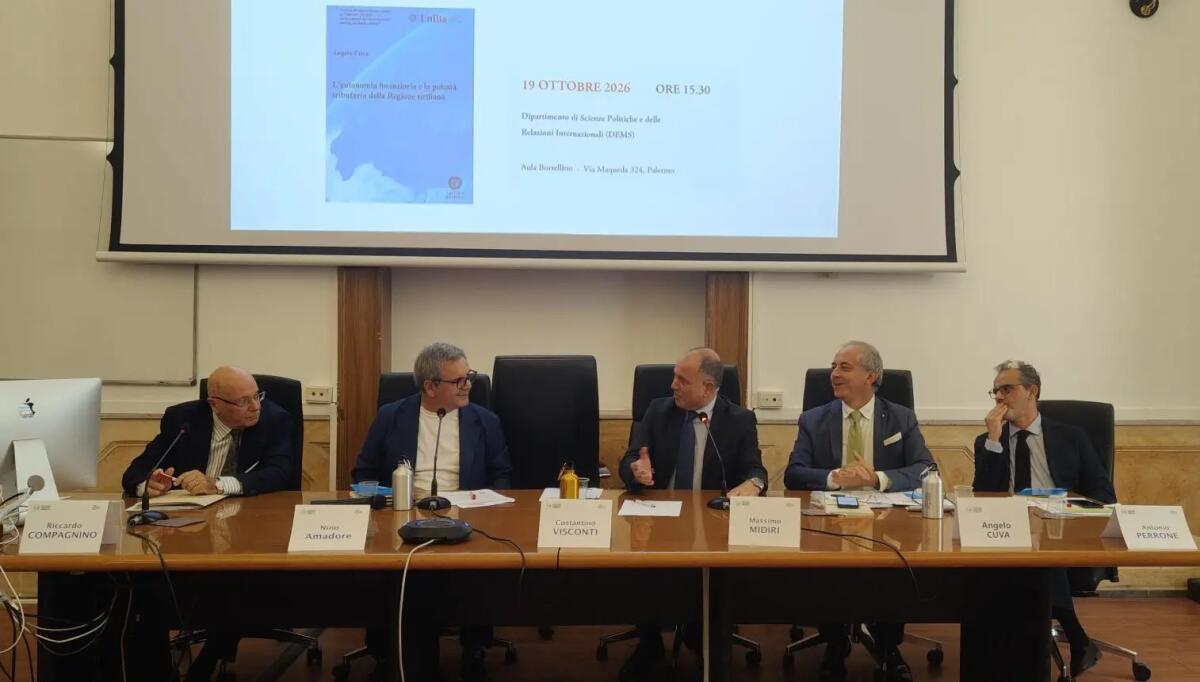 Autonomia finanziaria e potestà tributaria della Sicilia in un libro di Angelo Cuva / Video - 