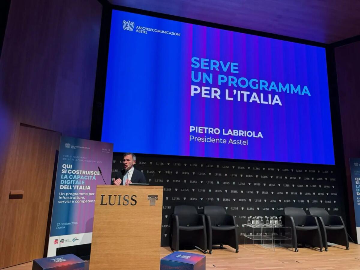 Tlc, Labriola (Asstel) “Serve politica industriale per rilanciare investimenti” - 