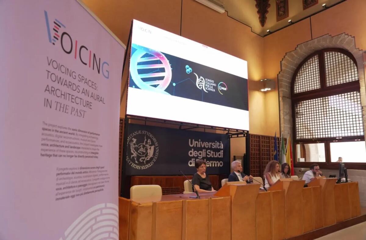 Voicing, il progetto dell’Università degli Studi di Palermo per ricostruire i suoni del mondo antico - 