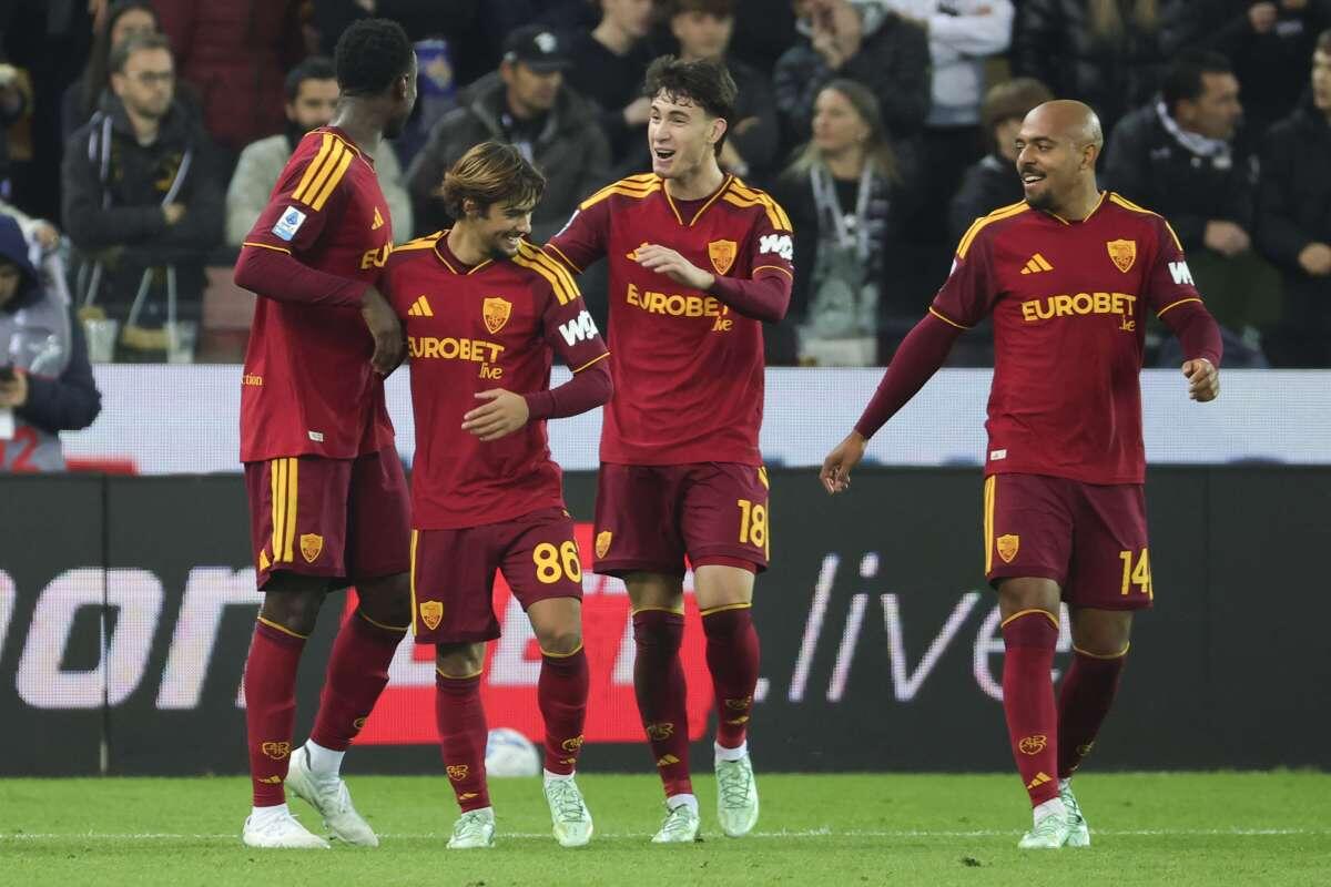 Pokerissimo della Roma al Bluenergy Stadium, Udinese la crisi continua - 
