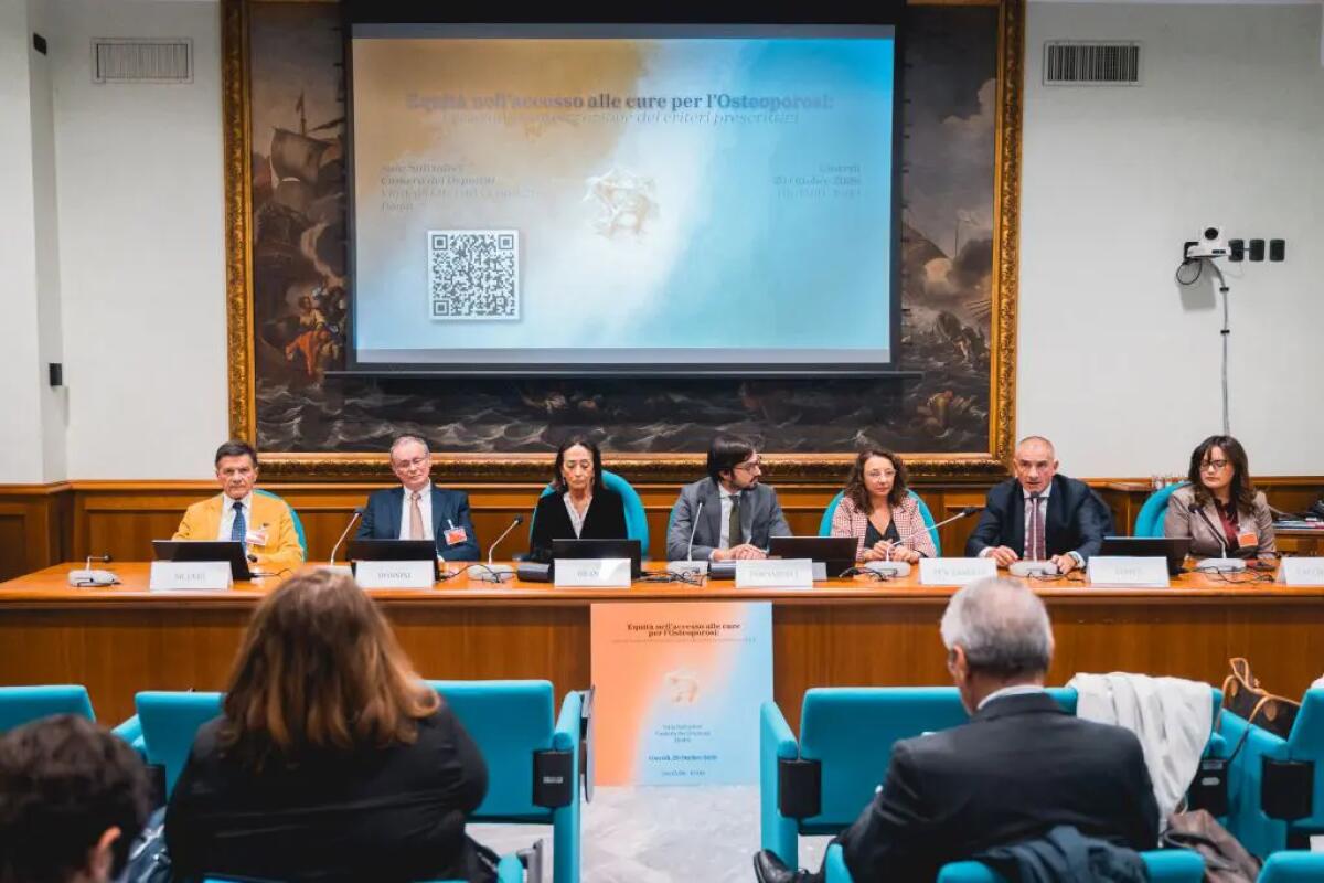 Osteoporosi, presentato il policy paper per l’equità di accesso alle cure - 