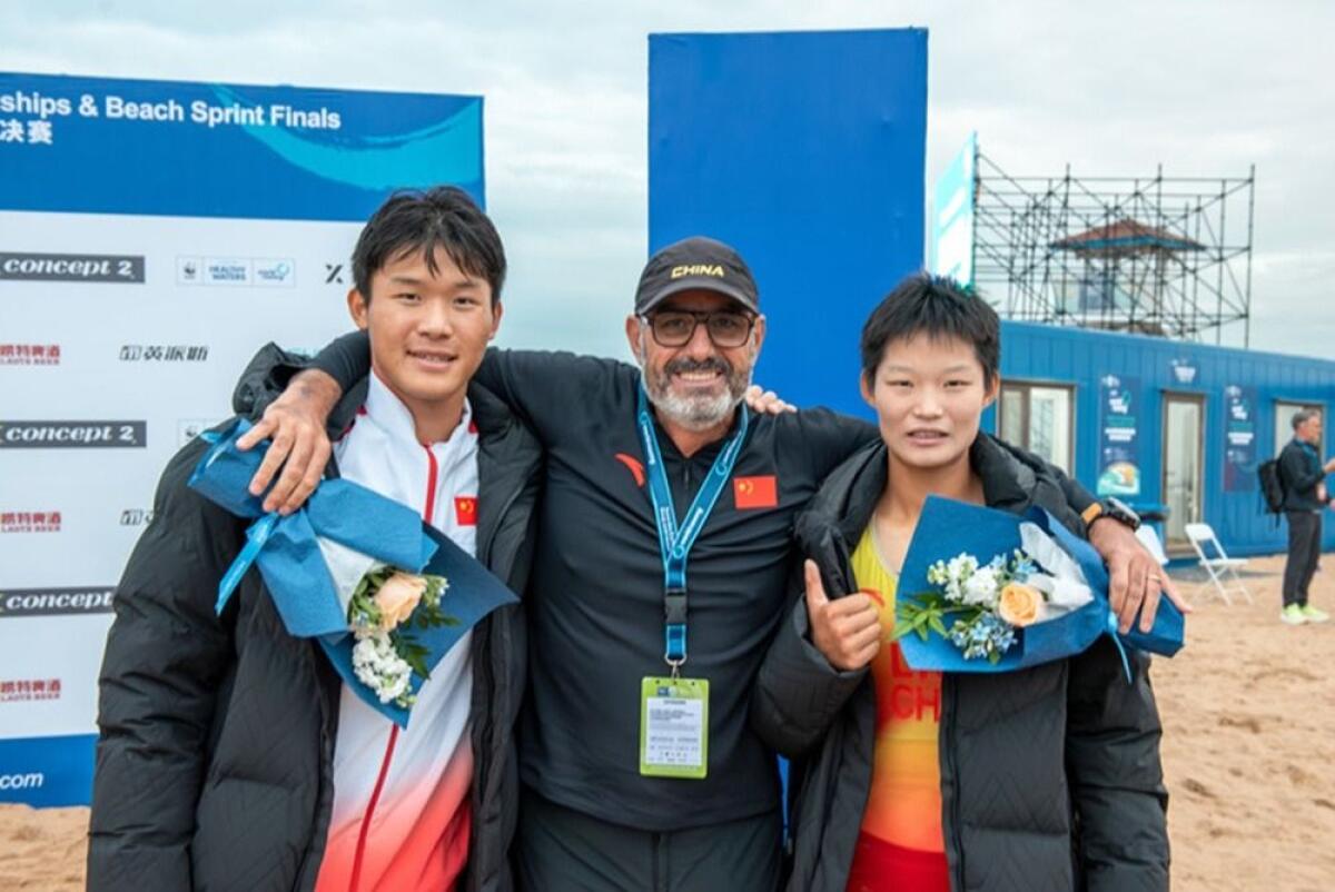 Cina, il Ct Cattaneo parla della nazionale dopo le vittorie nel beach sprint - 