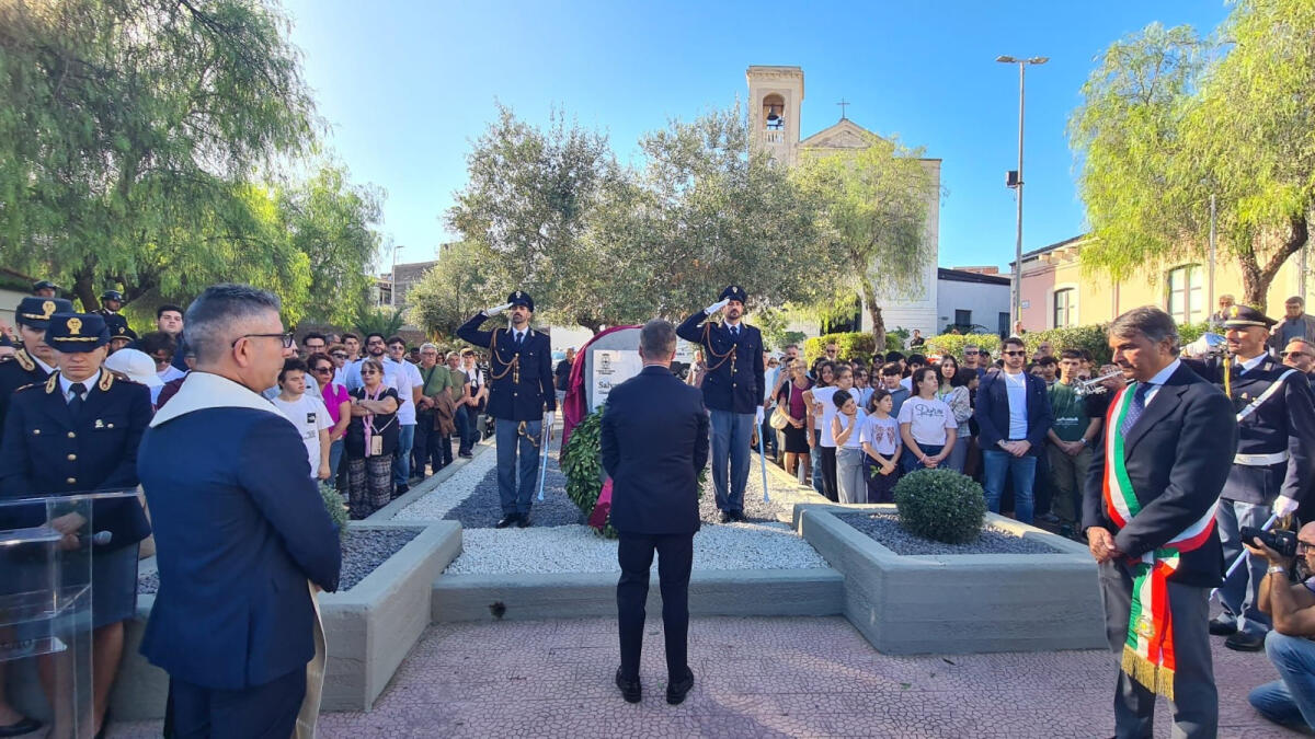 Inaugurato a Catania il “Sacrario della Legalità”, ricordata una vittima del terrorismo - 