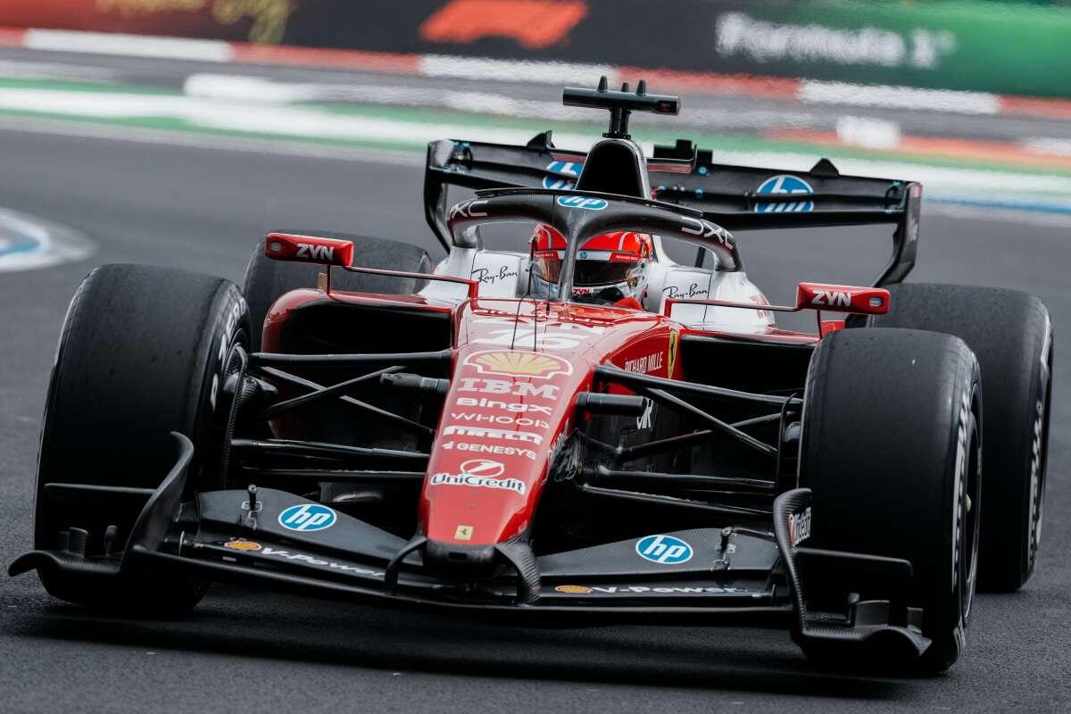 Leclerc protagonista al venerdì in Messico, bene Mercedes e McLaren - 